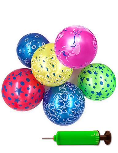 20cm Inflatable PVC Toy Ball Kids Sports Toy Play With Globe Printing Plastic