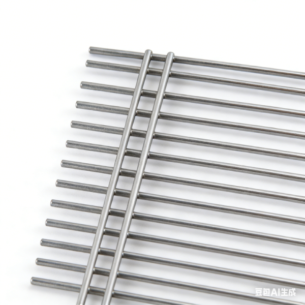 Heavy Duty 304 Stainless Steel Rectangular Grill Net For Outdoor BBQ Cooking