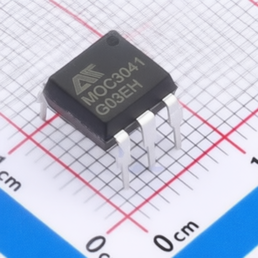input output isolation optocoupler AOTE MOC3041M suitable for industrial automation control systems