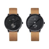 Minimaliste unisexe de quartz de montre à extrémité élevé d'acier inoxydable 12 mois de garantie