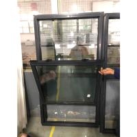 Janela deslizante vertical única de UPVC com boa reputação no mercado Branco ou personalizado