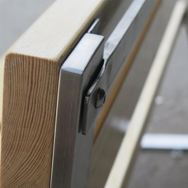 На открытом воздухе литое железо L140cm H85cm и деревянный Суд сада