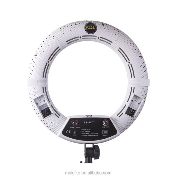 FE-480II Стенный монтаж кольцевой свет 18' 45cm для прямой трансляции Игры tiktok Макияж Красота Видео Студия Фото