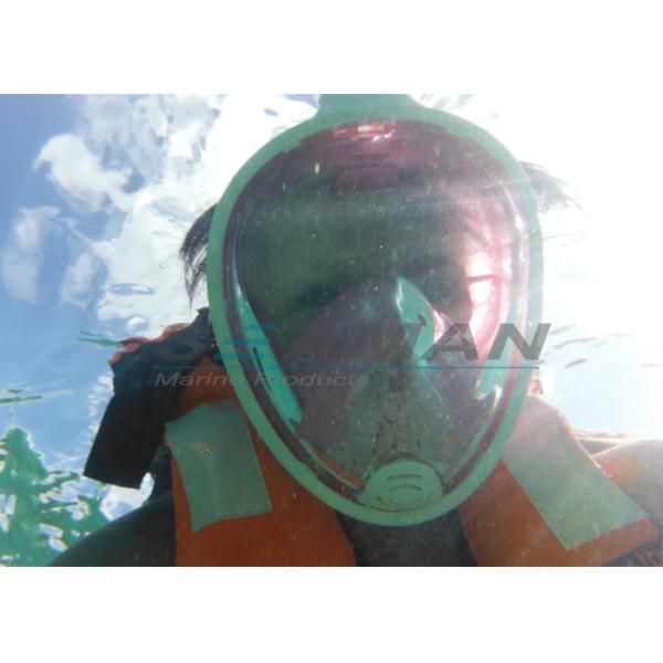 Маска шноркеля полной стороны сухие/оборудование спортов воды для взрослых и молодости