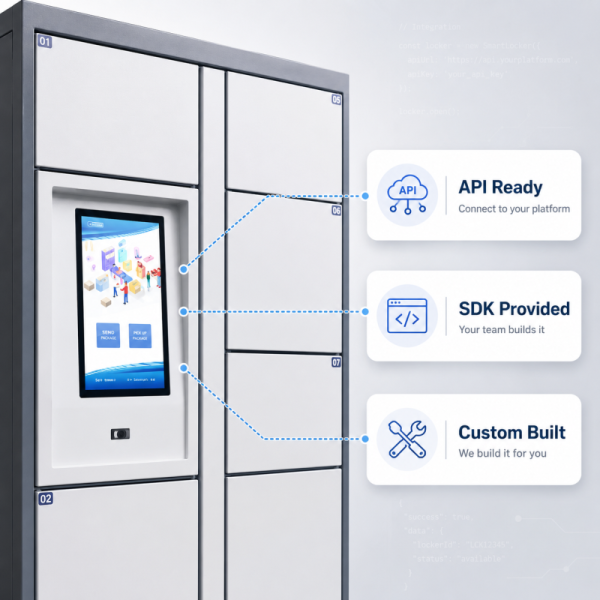 Modular Smart Parcel Locker with Multi Payment Options for Quick ROI in Last Mile Logistics