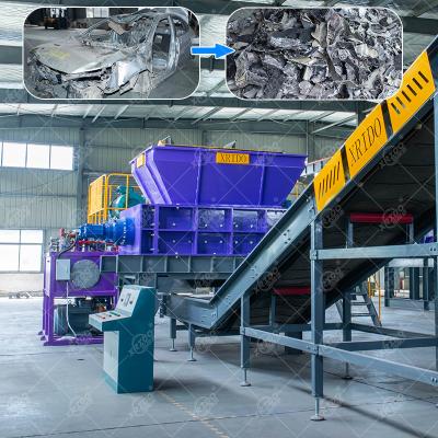 ISO Car Body Shredder Machine Industrial Scrap Metal Iron Shredder Recycling Scrap Iron Shredder