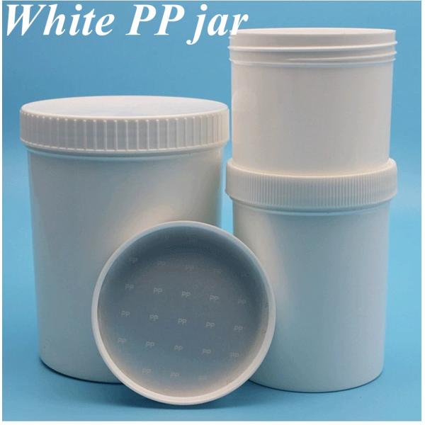 Skincare Plastic Lotion Jars PP cosmetic jar 150ml 250ml Jars For Creams And Lotions