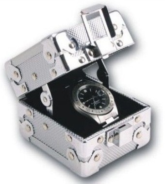 Lightweight Aluminum Jewelry Carrying Case Easy To Clean With Heavy Duty Handle