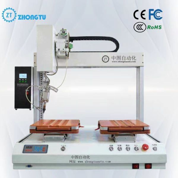 Fully Automatic Fcb / LED Soldering Robot for Auto Industry Special Soldering Machine