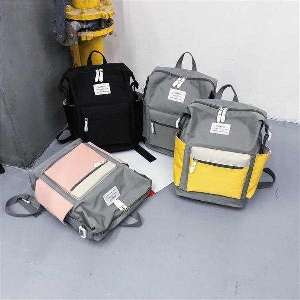 New nylon waterproof backpack large-capacity leisure student bag printed travel backpack