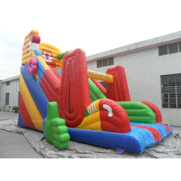 Customized PVC Inflatable Large Slide for Kids Inflatable Screamer Water Slide Inflatable Water Slide for Kids and Adults