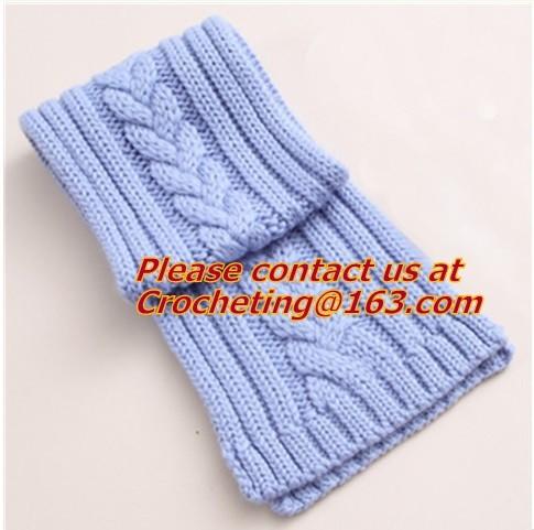 Fashion Accessory New Style Knitting Scarf Loopschal Wave Knit Scarf, Crocheted Ruffle Sca