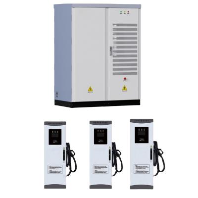125A CCS2 Modelo de arma Estação de carregamento de veículos elétricos padrão de carro com tela sensível ao toque de 7 polegadas