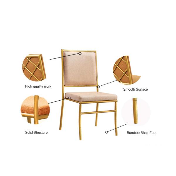 Commercial Furniture Red Soft Cushion Restaurant Chiavari Chairs Wedding 4kg