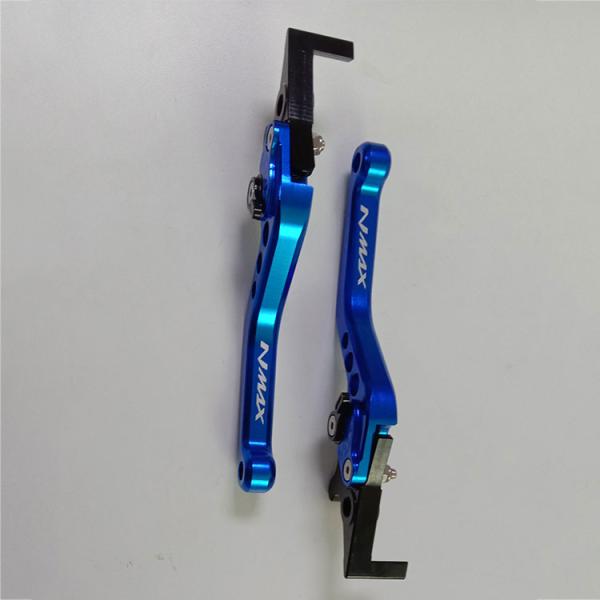 Blue Custom CNC Aluminum Alloy Scooter Motorcycle Brake Clutch Levers for Yamaha Nmax155