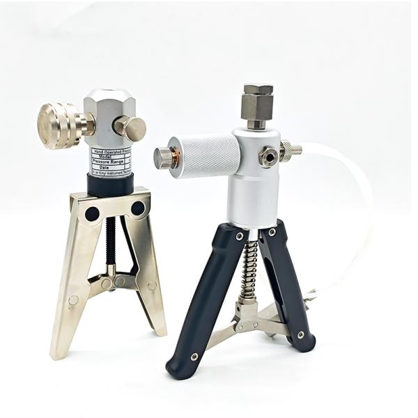 60 Bar Hand-Held High-Pressure Pneumatic Calibration Pump Clean Air Pressure Pump