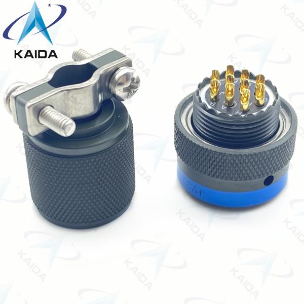 Оливковая кадра Кадмиевый MIL-DTL-26482 соединитель I MS3116F12-10S прямая розетка с зажимом кабеля