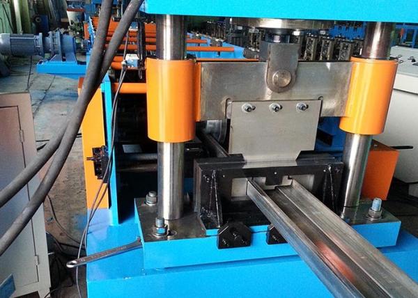 Industrial Shutter Door Roll Forming Machine / Door Frame Making Machine
