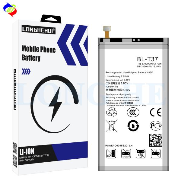 Аккумулятор мобильного телефона BL-T37 3300mAh 3.87V для LG V40 Q8 QStylo4 Q710 Q815 V40ThinQ V50 V40