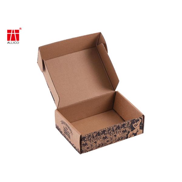 Упаковывая коробки рифленой коробки Kraft нестандартной конструкции бумажные пересылая