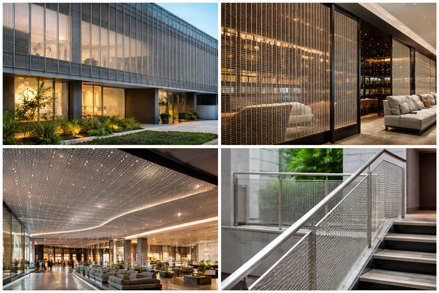 Durable Modern Corrosion-Resistant Stainless Steel Decorative Wire Mesh