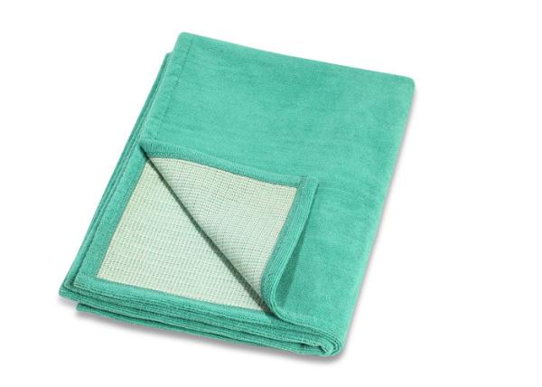 Lightweight 100% Microfiber Yoga Mat , Soft Feeling TPE Base Cloth Yoga Mat