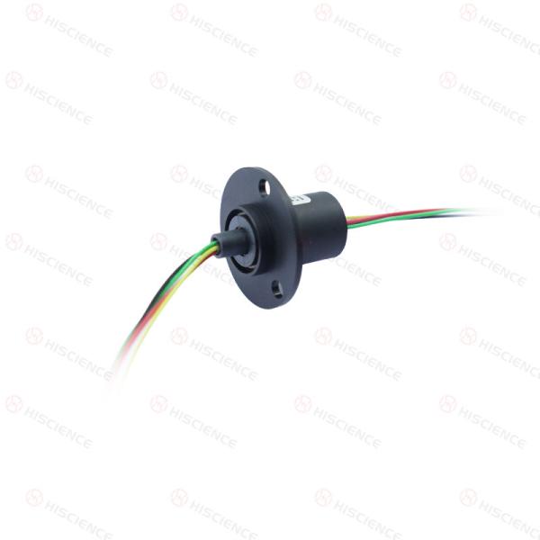 Custom Capsule Slip Rings Six Circuits 2A Current Rating Compact Design