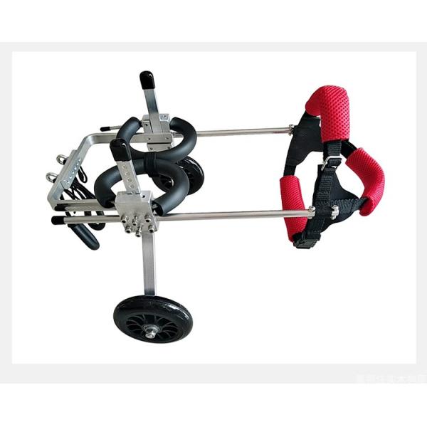 Aviation Aluminum Rear Support Dog Wheelchair Easy Assemble Zoopollo