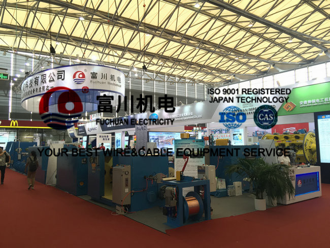 Fuchuan Cable Wire Extrusion Machine For PVC Extruding Automatic Wire Production Line