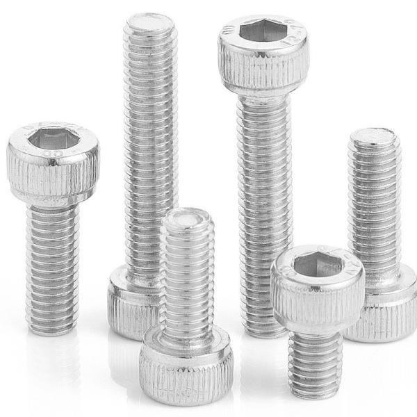 304SS CNC Screws Hexagon socket Head Bolt M1.6 M2 M2.5 M3 M4 M5 M6 M8 M10 M12