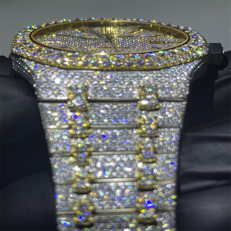 Ef цвет Rolex дозора Moissanite меньше дозора Vvs Moissanite багета с таможней