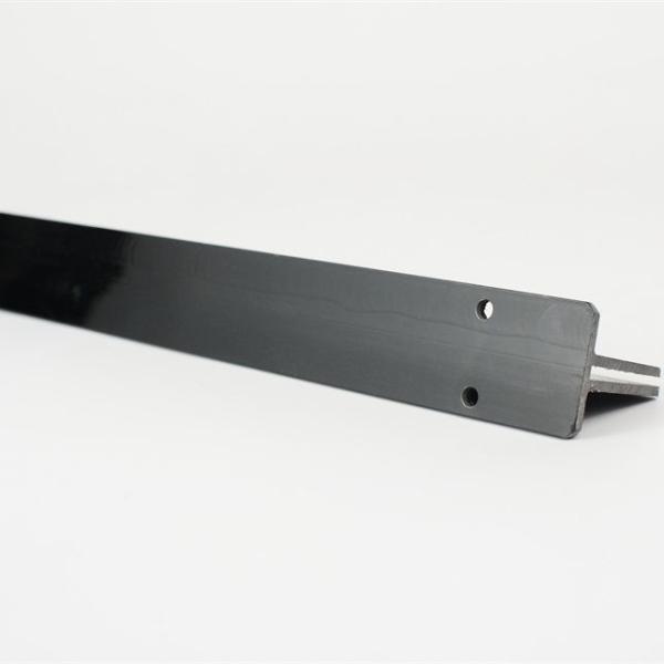 Colorful PVC Grooved Insulation Profile  Plastic Profile Trim Customized