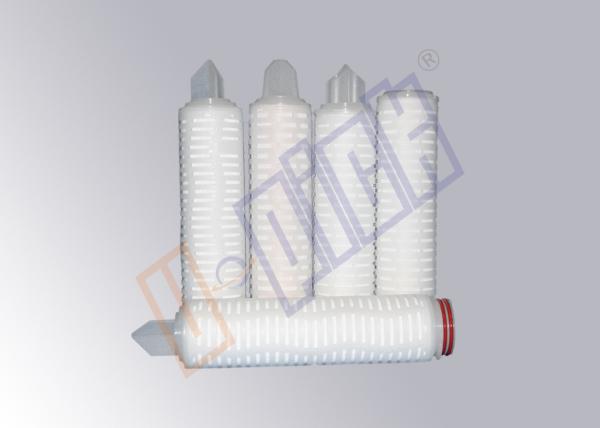 0.45 Micron Membrane Filter Cartridge Nylon 66 Material In Beer Production Process