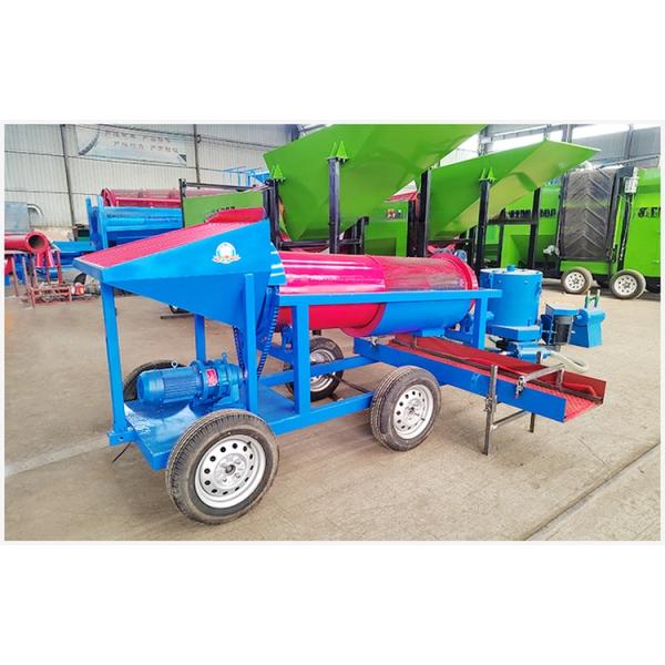 Alluvial Gold Mining Equipment Trommel Washing Plant for 50-500 Tons Per Hour Capacity