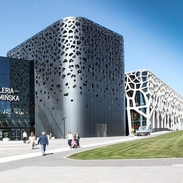 Perforated Custom Aluminum Wall Panels 2mm-6mm With Easy Bolting Installation