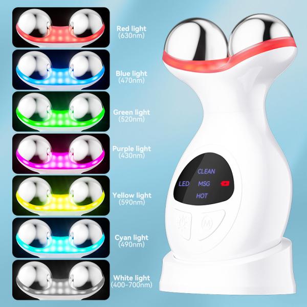 Smart Face And Neck Lifting Massager Anti Aging EMS Microcurrent Facial Toning Device