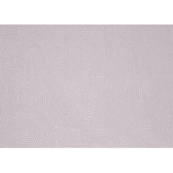 Deep Embossed Grey Washable Vinyl Wallcovering / Wallpaper Moisture - Proof