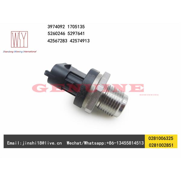 Bosch Genuine and New Pressure Sensor 0281006325, 0281002851, 3974092, 1705135, 5260246, 5297641, 42567283, 42574913