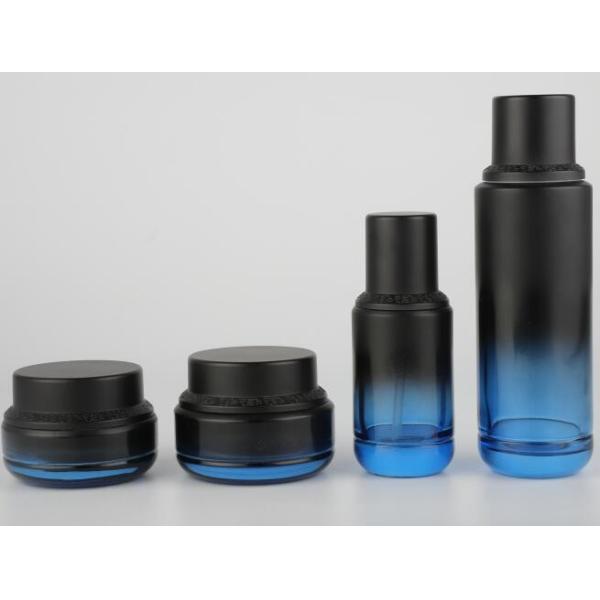 120ML Glass Cosmetic Bottles Lotion Bottle Cream Jar Skin Care Packaging OEM
