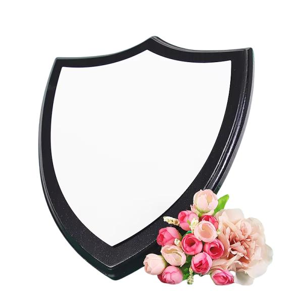 Personalized Logo Sublimation Memorial Souvenir Wooden Honor Medal Blank Trophy Shields And Awards Plaque