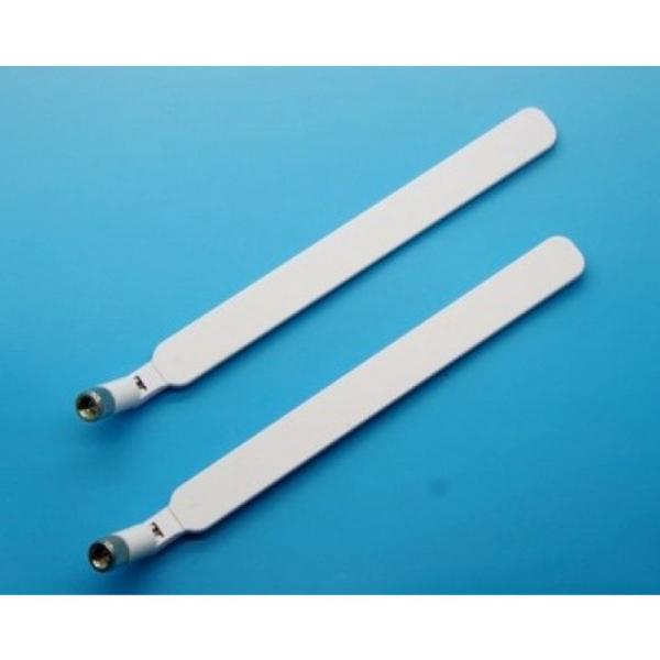 With SMA male connector White High gain 698-2700Mhz 5dBi 6dbi 10Dbi TPE Rubber Antenna
