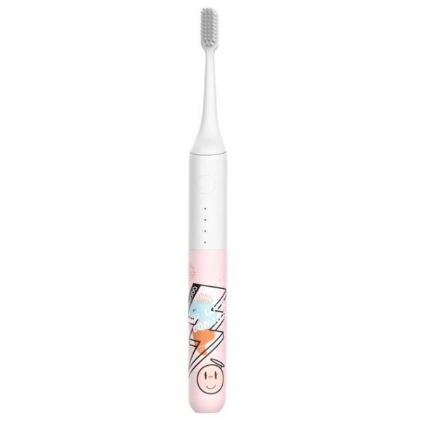 Ultra clareando a fita C da escova de dentes 18000 VPM de Sonic Electric que carrega com os 3 modos
