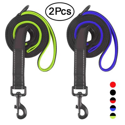 trela de 3M Reflective Nylon Dog, trela resistente da corda de 5ft com o punho acolchoado 2