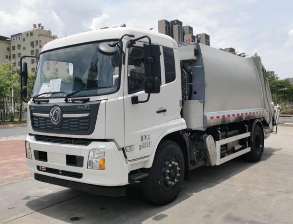 White 2025 4X2 Rubbish & Trash Collection Durable Garbage Compactor Truck