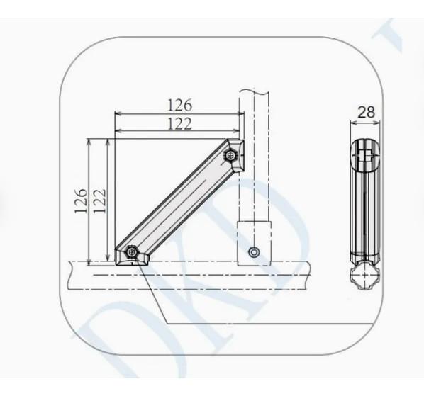 Industry Aluminum Pipe Joint Aluminium Alloy Joint Lean Pipe