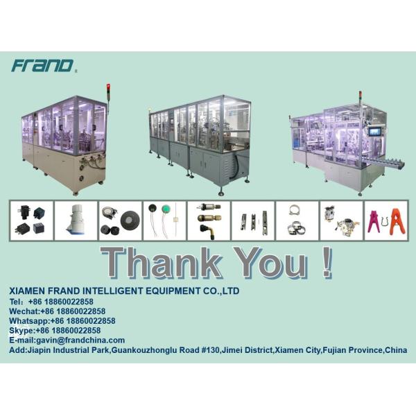 Silver Color Automated Assembly Equipment For Hose Clamp Hoop 5300*1400*1800mm