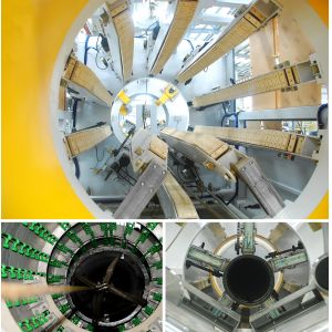 HDPE Large Diameter Hollow Making Machine Pipe Extrusion Line