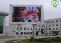 Affichage à LED polychrome extérieur 1R1G1B, installation fixe de HD P10 de temps de la vie 100000hours
