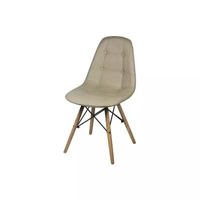 UV resistant Beech Wood Leg Dining Chair Eiffel Style Dining Chair 4.8kgs