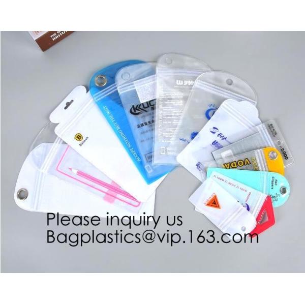Self Sealing PVC Plastic Zip Lock Bag Thick Clear Zip lockk Earrings Jewelry Bag Packaging Storage Bags bagease bagplastic